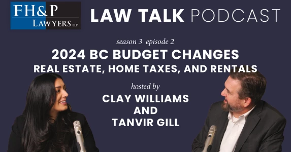 2024 Budget Changes: Real Estate, Home Taxes and Rentals